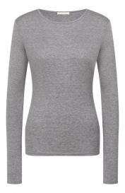 Лонгслив из шелка и хлопка 12 STOREEZ