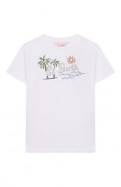 Хлопковая футболка MC2 Saint Barth