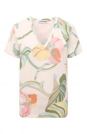 Хлопковая футболка LEONARD Paris