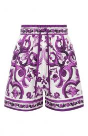 Шелковые шорты Dolce&Gabbana