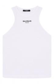 Хлопковая майка Balmain