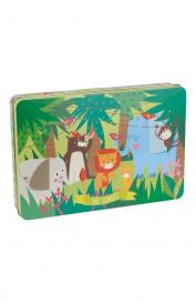 Пазл Джунгли в металлической коробке APLI kids