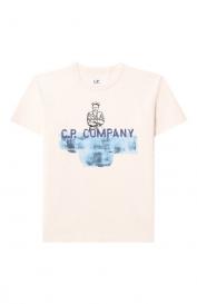 Хлопковая футболка C.P. COMPANY