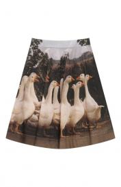 Хлопковая юбка Moschino