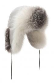 Шапка-ушанка Дарья с мехом лисы FurLand