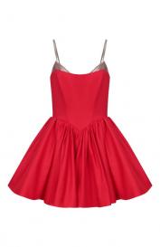 Платье из хлопка и шелка YVON