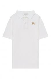 Хлопковое поло Burberry