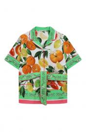 Хлопковая рубашка Dolce&Gabbana