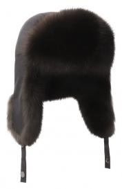 Шапка-ушанка Antistorm с мехом соболя Black Sable