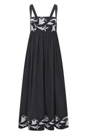 Платье из хлопка и шелка MVST