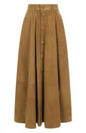 Замшевая юбка Petar Petrov