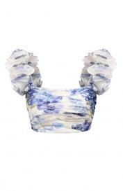 Топ изо льна и шелка YVON