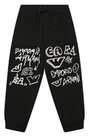 Хлопковые джоггеры Emporio Armani