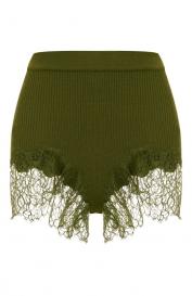 Шерстяные шорты Blumarine