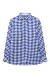 Льняная рубашка Stefano Ricci Junior