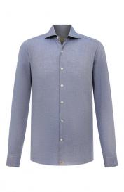 Рубашка из хлопка и шерсти SONRISA