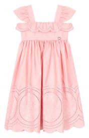 Хлопковый сарафан ELIE SAAB JUNIOR