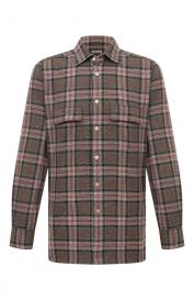 Хлопковая рубашка KITON