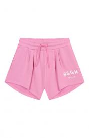 Хлопковые шорты MSGM Kids