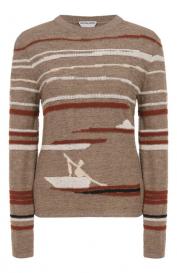 Пуловер изо льна и хлопка Bottega Veneta