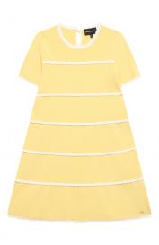 Хлопковое платье Emporio Armani