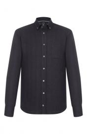 Рубашка из хлопка и лиоцелла Van Laack