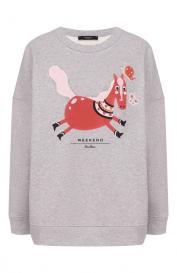 Хлопковый свитшот Weekend Max Mara