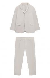 Хлопковый костюм Emporio Armani