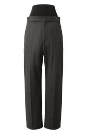Шерстяные брюки ALAIA