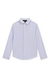 Хлопковая рубашка Emporio Armani