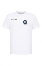 Хлопковая футболка Sporty & Rich x '47 & The New York Yankees Sporty and Rich