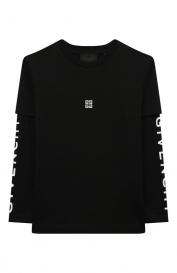 Хлопковый лонгслив Givenchy