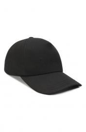 Бейсболка из хлопка и льна Saint Laurent