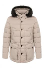 Пуховик Fagio-F с отделкой из енота Moorer