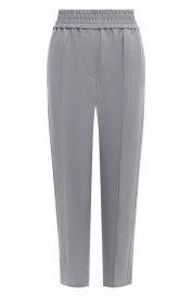 Брюки из вискозы и льна Brunello Cucinelli