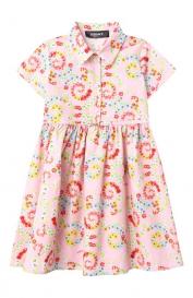 Хлопковое платье Versace