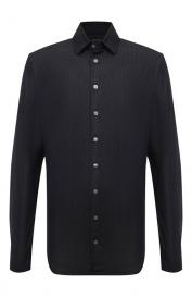 Хлопковая рубашка Giorgio Armani