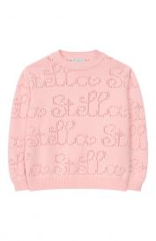 Хлопковый пуловер Stella McCartney