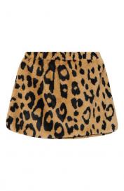 Юбка из экомеха MSGM Kids