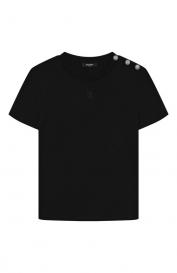 Хлопковая футболка Balmain