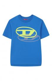 Хлопковая футболка Diesel