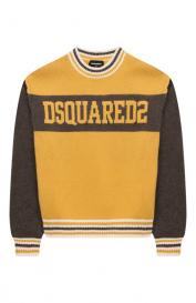 Свитер из хлопка и шерсти DSquared2