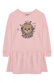 Хлопковое платье Moschino