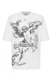 Хлопковая футболка Diego Venturino