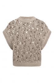 Хлопковый жилет Brunello Cucinelli