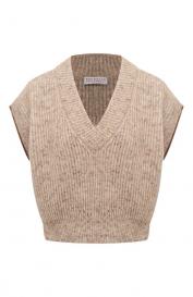 Шерстяной жилет Brunello Cucinelli
