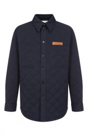 Хлопковая куртка-рубашка Bottega Veneta