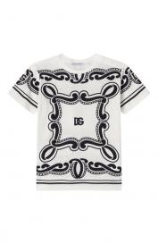 Хлопковая футболка Dolce&Gabbana