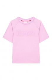 Хлопковая футболка HUGO