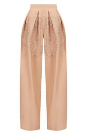 Брюки из хлопка и льна Ermanno Scervino